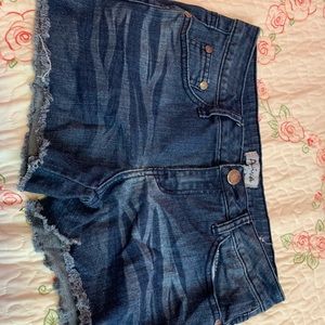 Jean shorts